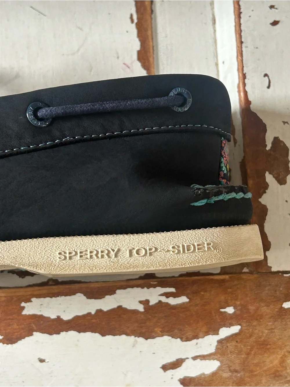 Sperry Top-Sider Blue Leather Deck Moccasins Boat Shoes Men's 12